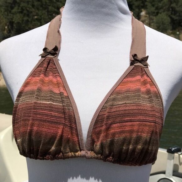 Triangle Bikini Top Brown - Picture 4 of 4